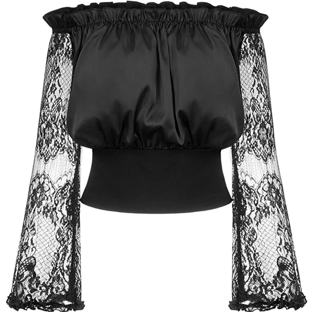 NWT Renaissance Off Shoulder Bell Sleeve Gothic